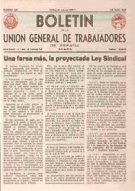 U.G.T. : Boletín de la Unión General de Trabajadores de España en Francia. Núm. 276, octubre de 1967 | Biblioteca Virtual Miguel de Cervantes