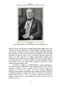 Mariano de Cabrerizo y Bascuas (La Vilueña, 1785-Valencia, 1868) [Semblanza] / Cecilio Alonso | Biblioteca Virtual Miguel de Cervantes