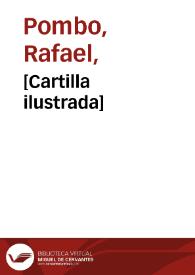 [Cartilla ilustrada] | Biblioteca Virtual Miguel de Cervantes