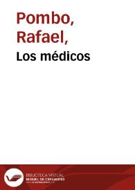 Los médicos | Biblioteca Virtual Miguel de Cervantes