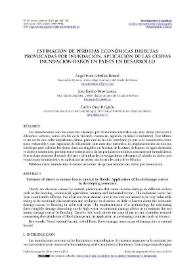 Estimación de pérdidas económicas directas provocadas por inundación. Aplicación de las curvas inundación-daños en países en desarrollo / Ángel Iván Ceballos Bernal, José Emilio Baró Suárez y Carlos Díaz-Delgado | Biblioteca Virtual Miguel de Cervantes