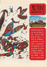 Mundo Hispánico. Núm. 288, marzo 1972 | Biblioteca Virtual Miguel de Cervantes