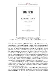  Josefa Ros y Sanz (Valencia, ¿1825?-1883) [Semblanza] / Christina Bezari | Biblioteca Virtual Miguel de Cervantes