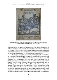 Sociedade Editora Portugal-Brasil (Lisboa, 1918- ?) [Semblanza] / Mayra Moreyra Carvalho | Biblioteca Virtual Miguel de Cervantes