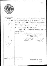 Carta de Ezequiel A. Chávez a Rafael Altamira. México, 28 de abril de 1910 | Biblioteca Virtual Miguel de Cervantes