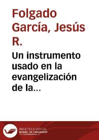 Un instrumento usado en la evangelización de la Granada Nazarí: La "Breve Doctrina" de Hernando de Talavera / Jesús R. Folgado García | Biblioteca Virtual Miguel de Cervantes