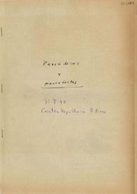 "Periódicos y periodistas": conferencia pronunciada por Carlos Esplá en el Centro Republicano de Buenos Aires | Biblioteca Virtual Miguel de Cervantes