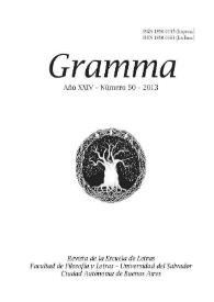 Gramma. Año XXIV, número 50, 2013 | Biblioteca Virtual Miguel de Cervantes