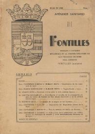 Fontilles. Revista de Leprología. Vol. I, 1944-1947 | Biblioteca Virtual Miguel de Cervantes