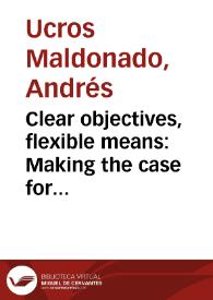 Clear objectives, flexible means: Making the case for international asset recovery in the context of peace negotiations | Biblioteca Virtual Miguel de Cervantes