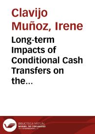 Long-term Impacts of Conditional Cash Transfers on the Rural Youth: Evidence from Mexico’s Oportunidades program | Biblioteca Virtual Miguel de Cervantes