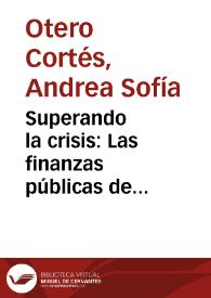 Superando la crisis: Las finanzas públicas de Barranquilla, 2000-2009 | Biblioteca Virtual Miguel de Cervantes