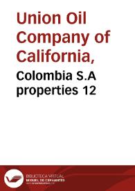 Colombia S.A properties 12 | Biblioteca Virtual Miguel de Cervantes