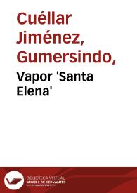 Vapor 'Santa Elena' | Biblioteca Virtual Miguel de Cervantes