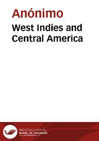 West Indies and Central America | Biblioteca Virtual Miguel de Cervantes