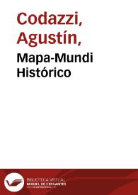 Mapa-Mundi Histórico | Biblioteca Virtual Miguel de Cervantes