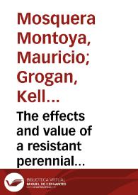 The effects and value of a resistant perennial variety: an application to Pudrición del Cogollo disease | Biblioteca Virtual Miguel de Cervantes