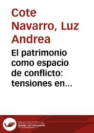 El patrimonio como espacio de conflicto: tensiones en la construcción del patrimonio cultural inmaterial en Barichara, Colombia | Biblioteca Virtual Miguel de Cervantes