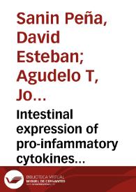 Intestinal expression of pro-infammatory cytokines induced by oral intake of lipopolysaccharide (LPS) from E. coli in weaned pigs | Biblioteca Virtual Miguel de Cervantes