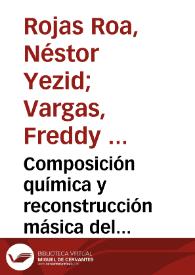 Composición química y reconstrucción másica del material particulado suspendido en el aire de Bogotá = Chemical composition and mass closure for airborne particulate matter in Bogotá | Biblioteca Virtual Miguel de Cervantes