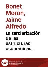 La terciarización de las estructuras económicas regionales en Colombia | Biblioteca Virtual Miguel de Cervantes