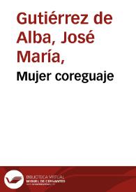 Mujer coreguaje | Biblioteca Virtual Miguel de Cervantes