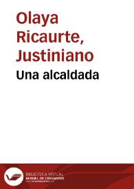 Una alcaldada | Biblioteca Virtual Miguel de Cervantes