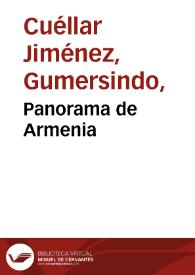 Panorama de Armenia | Biblioteca Virtual Miguel de Cervantes