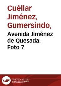 Avenida Jiménez de Quesada. Foto 7 | Biblioteca Virtual Miguel de Cervantes