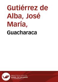 Guacharaca | Biblioteca Virtual Miguel de Cervantes