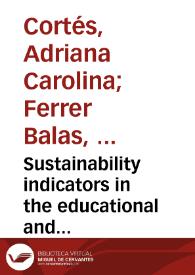 Sustainability indicators in the educational and research context | Biblioteca Virtual Miguel de Cervantes