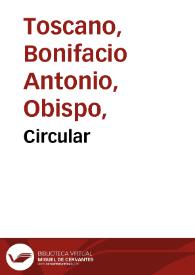 Circular | Biblioteca Virtual Miguel de Cervantes