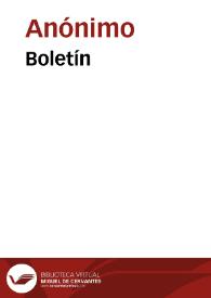 Boletín | Biblioteca Virtual Miguel de Cervantes