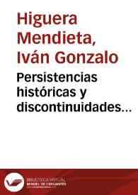 Persistencias históricas y discontinuidades espaciales: territorios comunitarios en el Pacífico colombiano | Biblioteca Virtual Miguel de Cervantes