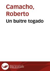 Un buitre togado | Biblioteca Virtual Miguel de Cervantes