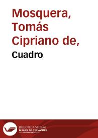 Cuadro | Biblioteca Virtual Miguel de Cervantes