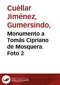 Monumento a Tomás Cipriano de Mosquera. Foto 2 | Biblioteca Virtual Miguel de Cervantes