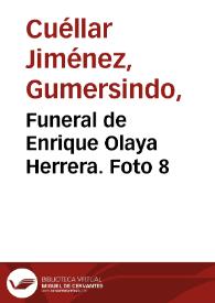 Funeral de Enrique Olaya Herrera. Foto 8 | Biblioteca Virtual Miguel de Cervantes