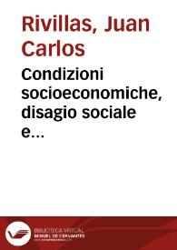 Condizioni socioeconomiche, disagio sociale e mortalità violenta a Torino, Italia 2001-2008 = Socioeconomic conditions, social inequalities and violent mortality in Turin, Italy 2001-2008 | Biblioteca Virtual Miguel de Cervantes