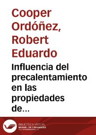 Influencia del precalentamiento en las propiedades de uniones soldadas de acero API 5L-X80 soldadas con alambre tubular autoprotegido | Biblioteca Virtual Miguel de Cervantes