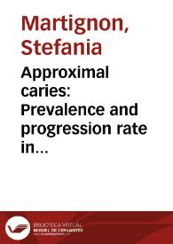 Approximal caries: Prevalence and progression rate in Young Danish adults and an innovative non-operative approach for lesions around the EDJ | Biblioteca Virtual Miguel de Cervantes