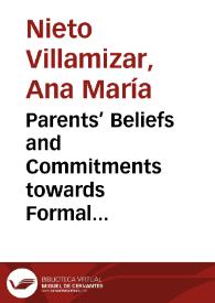 Parents’ Beliefs and Commitments towards Formal Education and Participation in Book-Sharing Interactions amongst Rural Mayan Parents of First Grade Children | Biblioteca Virtual Miguel de Cervantes