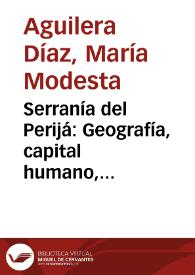 Serranía del Perijá: Geografía, capital humano, economía y medio ambiente | Biblioteca Virtual Miguel de Cervantes