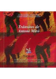 TRÁNSITOS DE ANTONI MIRÓ / Antoni Miró  | Biblioteca Virtual Miguel de Cervantes