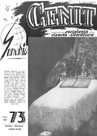 Cenit : Revista de Sociología, Ciencia y Literatura. Año VII, núm. 73, enero 1957 | Biblioteca Virtual Miguel de Cervantes