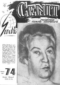 Cenit : Revista de Sociología, Ciencia y Literatura. Año VII, núm. 74, febrero 1957 | Biblioteca Virtual Miguel de Cervantes