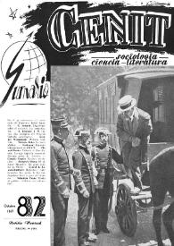 Cenit : Revista de Sociología, Ciencia y Literatura. Año VII, núm. 82, octubre 1957 | Biblioteca Virtual Miguel de Cervantes