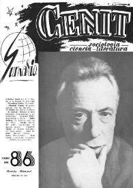 Cenit : Revista de Sociología, Ciencia y Literatura. Año VIII, núm. 86, febrero 1958 | Biblioteca Virtual Miguel de Cervantes