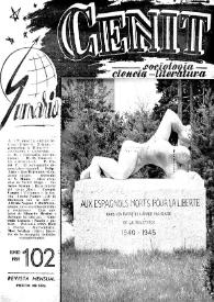 Cenit : Revista de Sociología, Ciencia y Literatura. Año IX, núm. 102, junio 1959 | Biblioteca Virtual Miguel de Cervantes