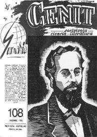 Cenit : Revista de Sociología, Ciencia y Literatura. Año IX, núm. 108, diciembre 1959 | Biblioteca Virtual Miguel de Cervantes